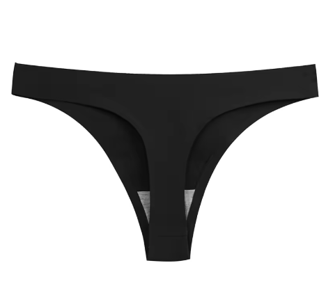 Silk Satin Thong – Seamless Sexy Women's Underwear G-String Tanga Panties