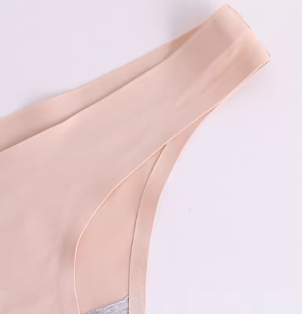 Silk Satin Thong – Seamless Sexy Women's Underwear G-String Tanga Panties
