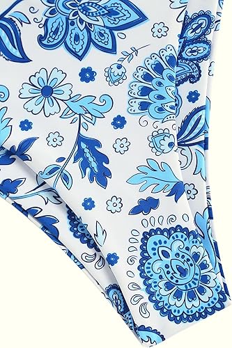 High Waisted Cut Out Bikini Set – Tie Front Crisscross Halter Two Piece Swimsuit